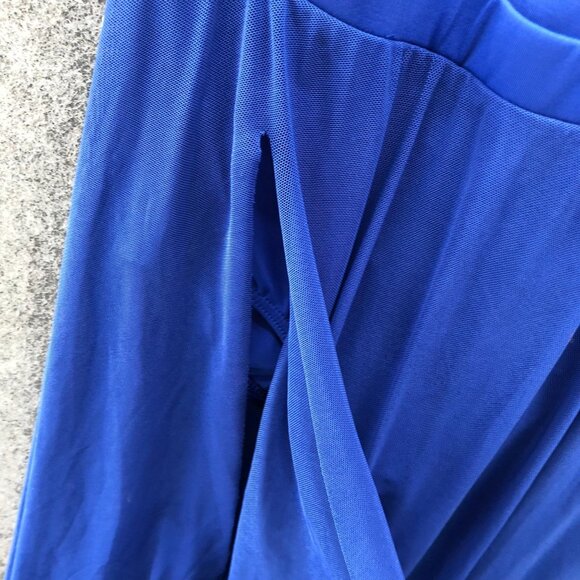 Revolution Dancewear Midnight Blue Dance Costume Leotard Dress Womens PA Adult - Picture 5 of 11